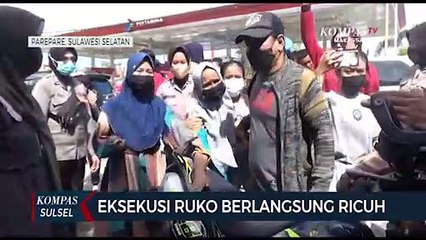 Eksekusi Ruko Di Kota Pare-pare Berlangsung Ricuh