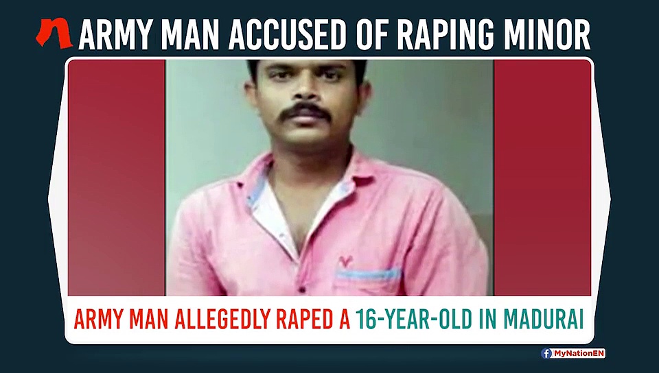 Army man sexually assaults teenager on pretext of marriage in Madurai