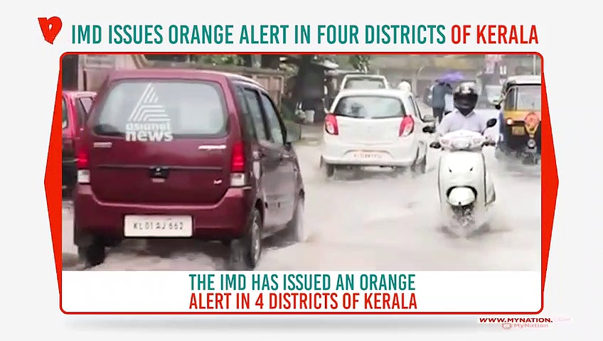 Monsoon to hit Kerala in 48 hours; IMD issues orange alert in four districts