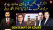 What Maryam Aurangzeb did today was Contempt of Court: Dr. Iftikhar Durrani