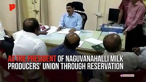 Congress-JD(S) members fight in Mandya over appointment to milk union