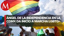 Marcha LGBT da inicio desde el ángel de la independencia en la CdMx
