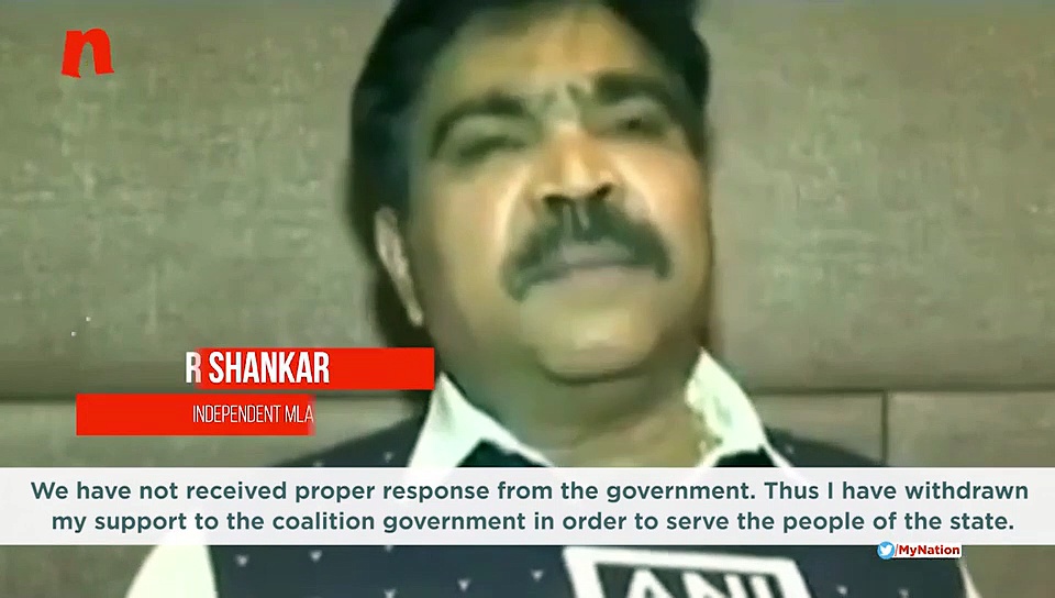 Karnataka: Two independents withdraw support to JD(S)- Congress alliance, one joins BJP