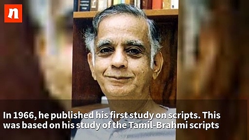 Renowned epigraphist Iravatham Mahadevan passes away