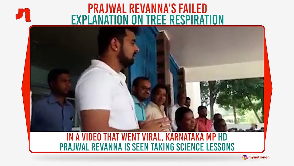 Karnataka MP: Trees break down carbon monoxide and emit carbon dioxide; netizens troll