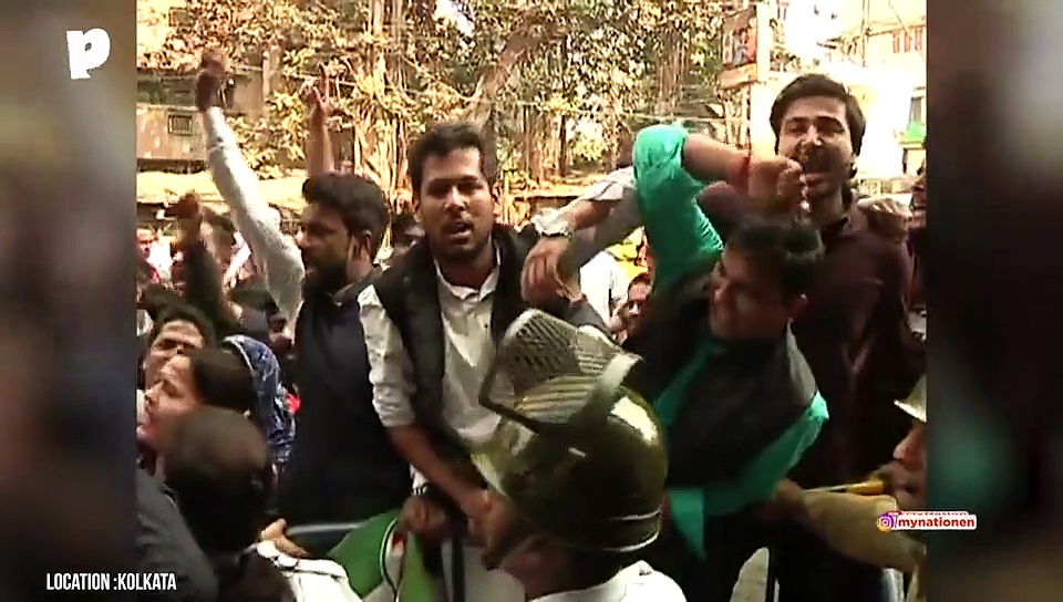 Watch: Congress tries to block screening of The Accidental Prime Minister in Kolkata