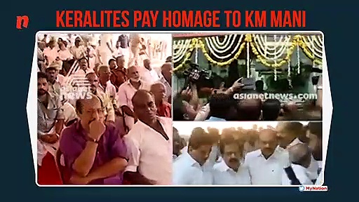 Keralites pay homage to KM Mani; last rites to be held tomorrow