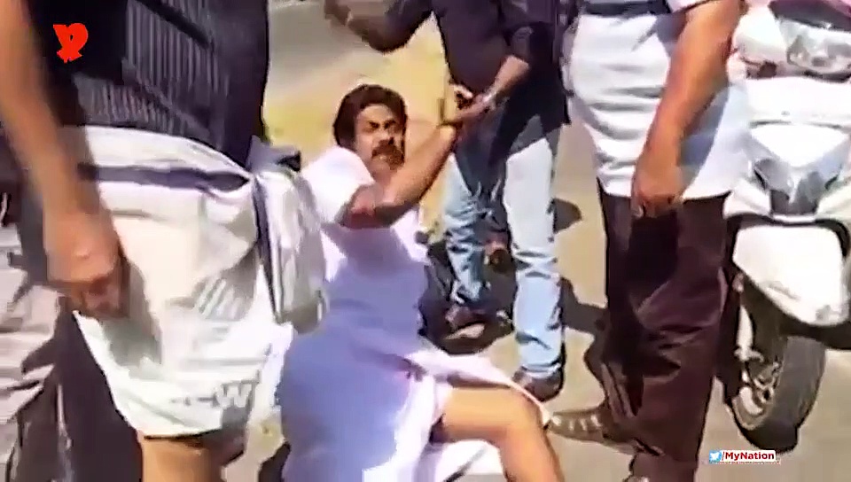 Pinarayi Vijayan's escort vehicle hits 2 Congress leaders in Thiruvananthapuram