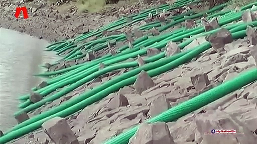 Villagers empty pond after woman carrying infectious disease drowns