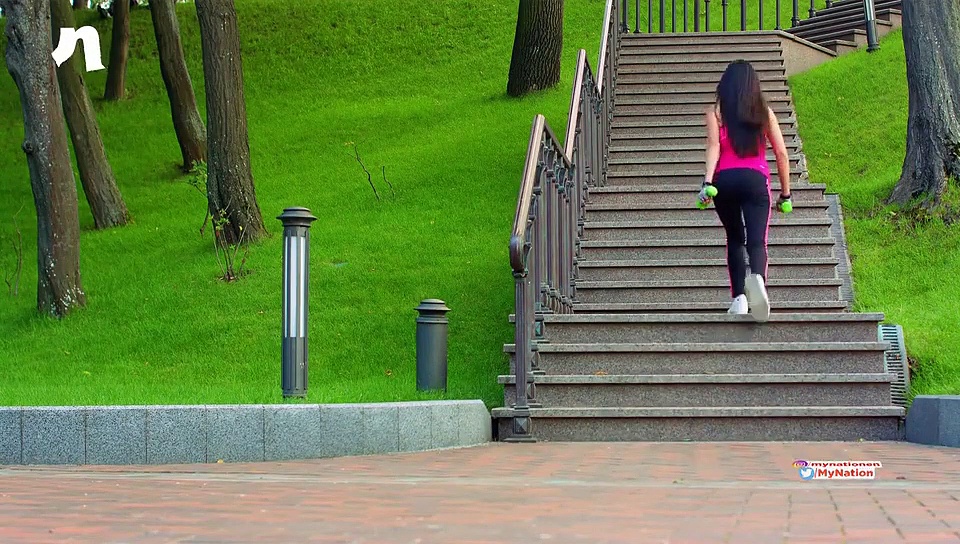 Here's to health: Benefits of stair-climbing