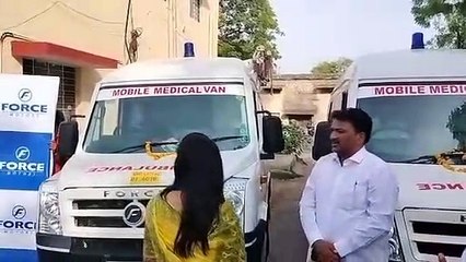 बारां व अटरु ब्लॉक को मिली पांच नई एम्बूलेंस