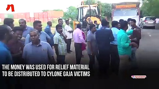 Cyclone Gaja: Sterlite plant owners, staff donate Rs 25 lakh towards relief materials
