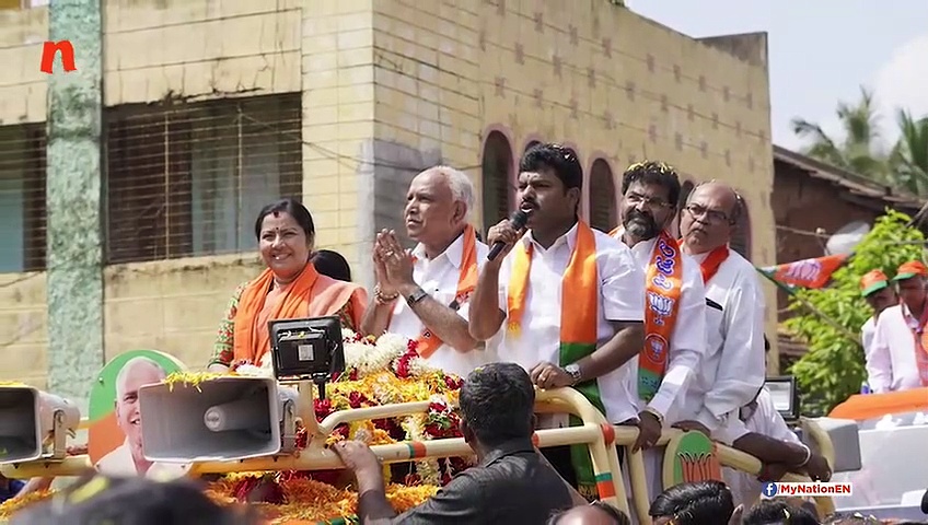 Shivamogga Lok Sabha poll: Madhu Bangarappa confident of victory against Yeddyurappa’s son Raghavendra