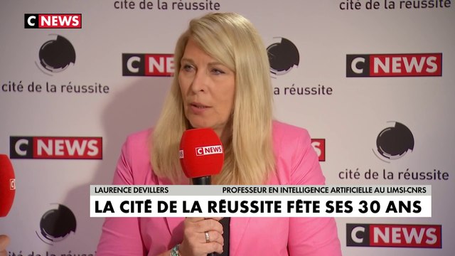 Laurence Devillers, professeur en intelligence artificielle au LIMSI-CNRS, à la Cité de la réussite 2022