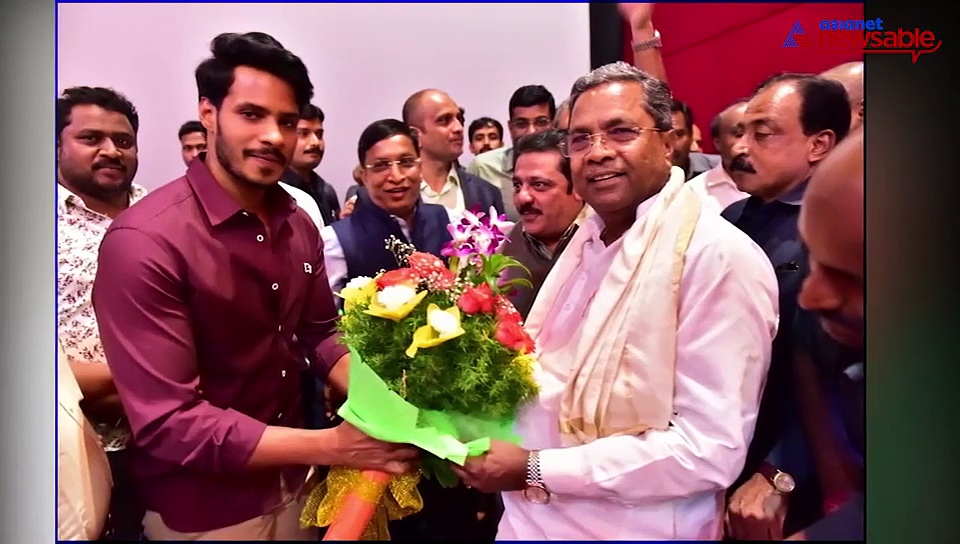 Nikhil's Seetharama Kalyana unites Kumaraswamy, Eshwarappa, Siddaramaiah?