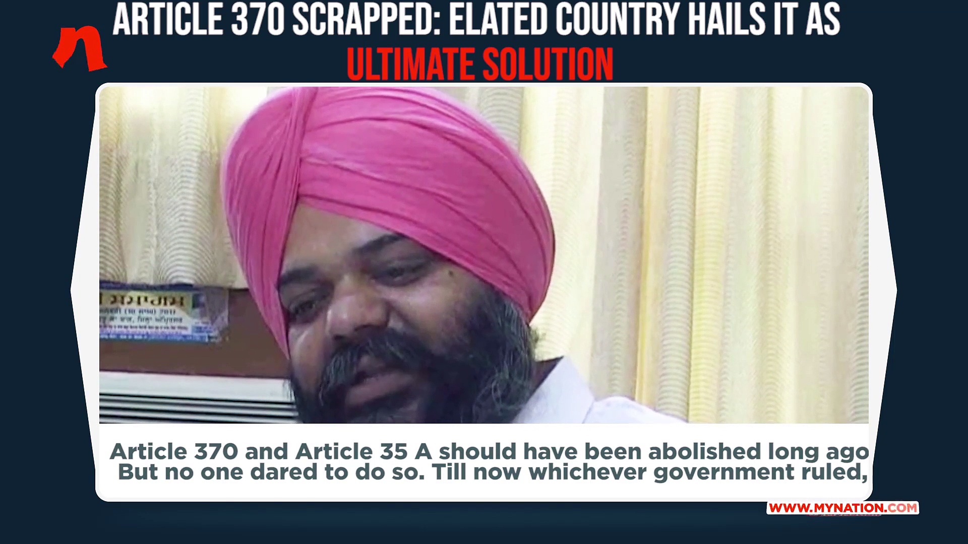 Article 370 scrapped: India reacts to Jammu and Kashmir bifurcation