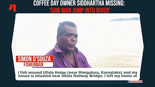 Coffee Day owner VG Siddhartha missing: I saw man jumping into river, claims Mangaluru fisherman