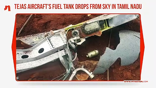 Tamil Nadu: Fuel tank of LCA Tejas falls in Coimbatore agricultural field