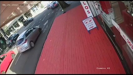 Vídeo mostra colisão entre Honda City e Gol na Região Central de Cascavel