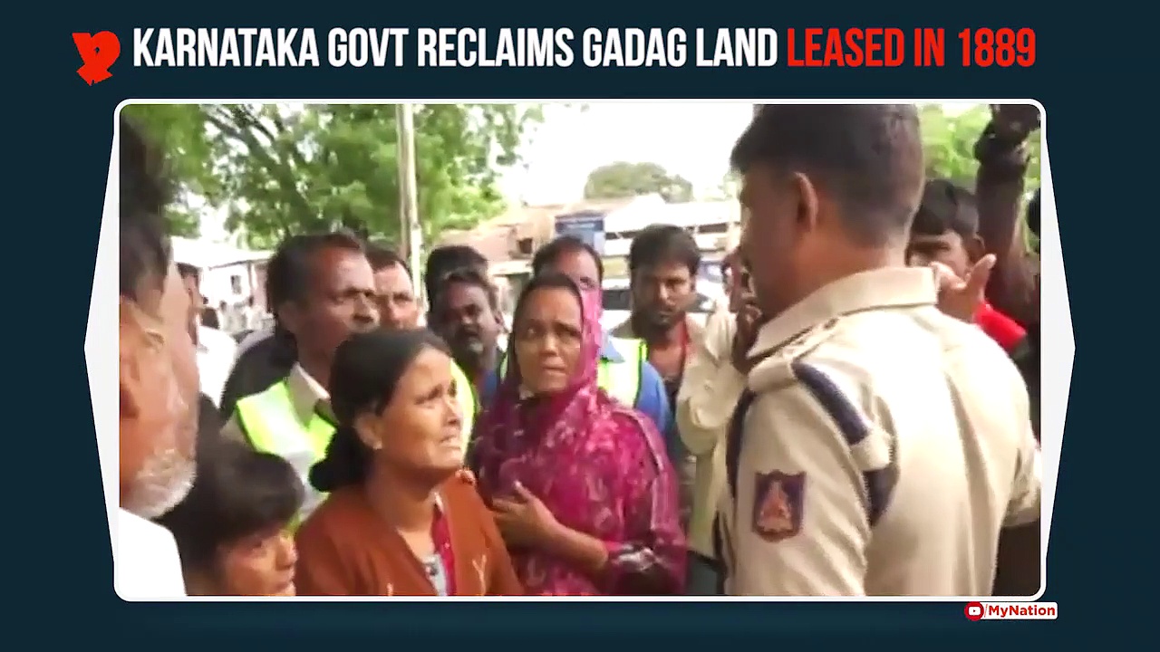 Karnataka government land worth crores of rupees reclaimed in Gadag