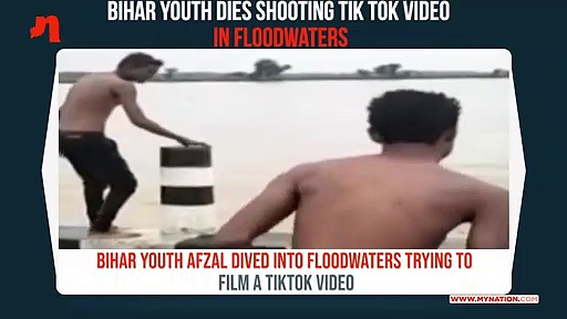 Bihar youth dies in floodwaters while trying to film TikTok video