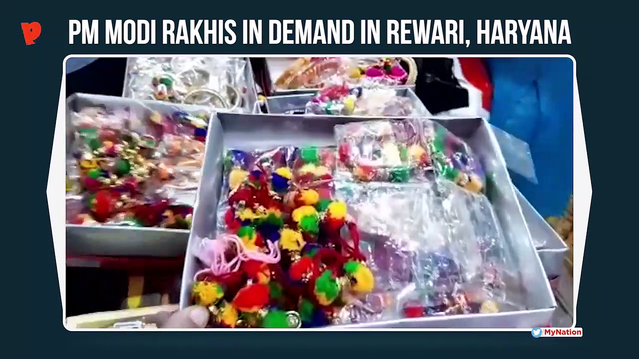 Raksha Bandhan: PM Modi rakhis on demand in Haryana