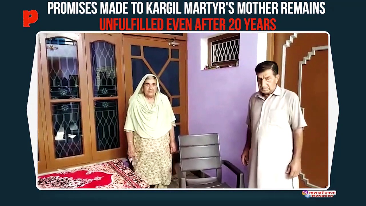 Kargil martyr Harish Paul's mother still awaits Punjab govt's promise made 20 years ago