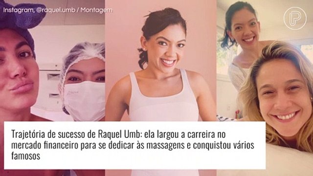 Do marcado financeiro à drenagem linfática que atrai famosas: conheça a trajetória de Raquel Umb