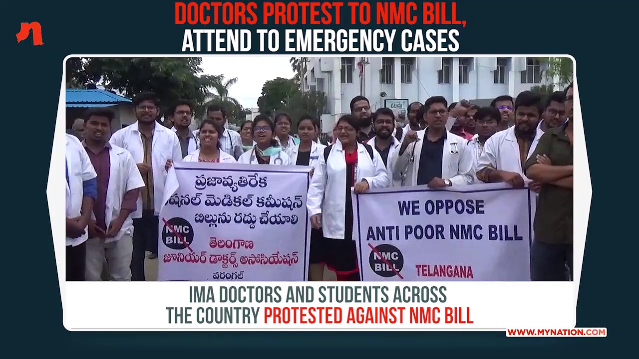 NMC Bill: Doctors, medical students protest across India; IMA explains reasons for strike