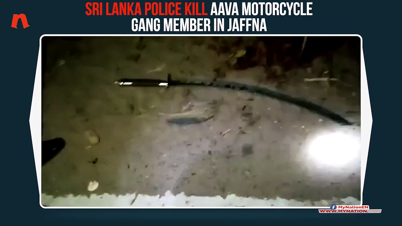 Aava motorcycle gang attacks Sri Lanka Police; 1 killed in firing in Manipay