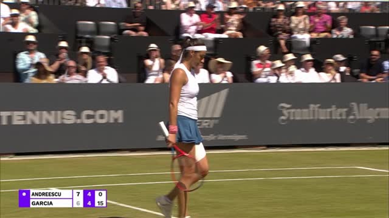 Highlights: Lisicki-Bezwingerin Garcia holt Titel