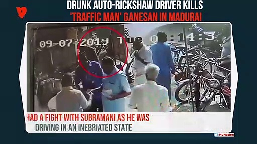 Tamil Nadu: 'Traffic man' Ganesan assaulted by drunk auto-rickshaw driver in Madurai, dies