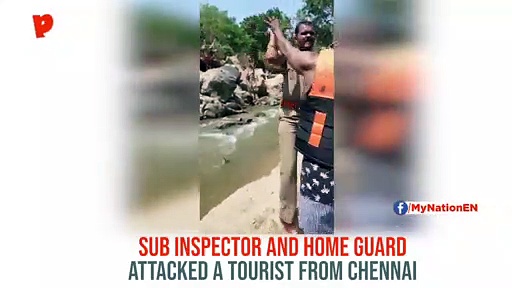 Cops beat up tourist from Chennai at Hogenakkal falls, torture him (Video)