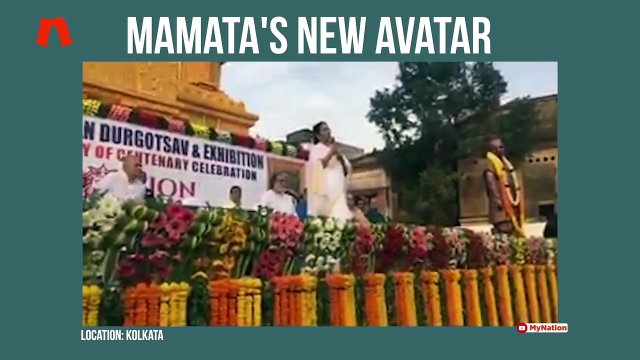 Mamata Banerjee going Rahul Gandhi way; using Durga Puja for pro-Hindu image makeover