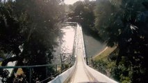 Stanley Falls Log Flume (Busch Gardens Theme Park - Tampa, Florida) - 4k Log Flume POV Experience