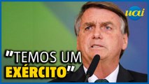 Bolsonaro diz ter 'exército de 200 milhões'