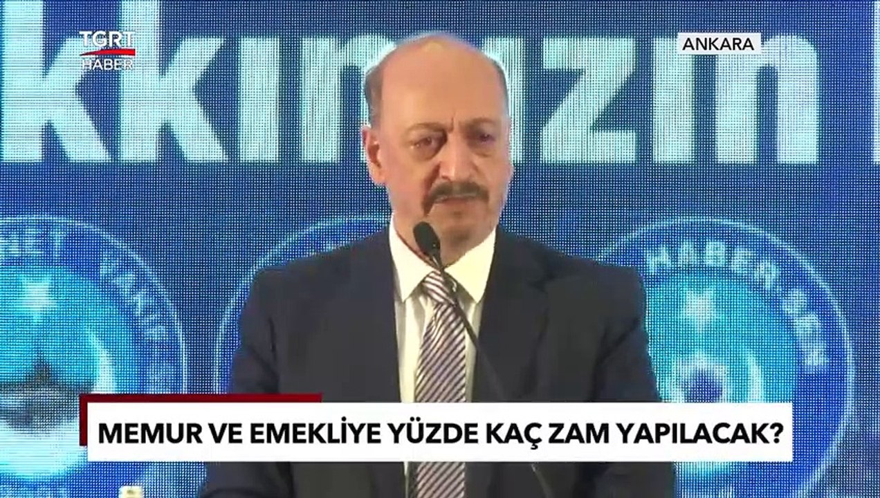 Memur ve Emeklinin Temmuz Zammını Bakan Açıkladı - TGRT Haber