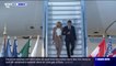 Emmanuel Macron et son épouse Brigitte Macron sont arrivés à Munich où se tiendra demain un sommet du G7