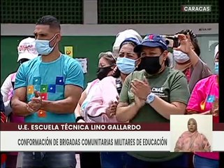 Caracas | Bricomiles abordan infraestructura de la Escuela Técnica Industrial "Lino Gallardo"