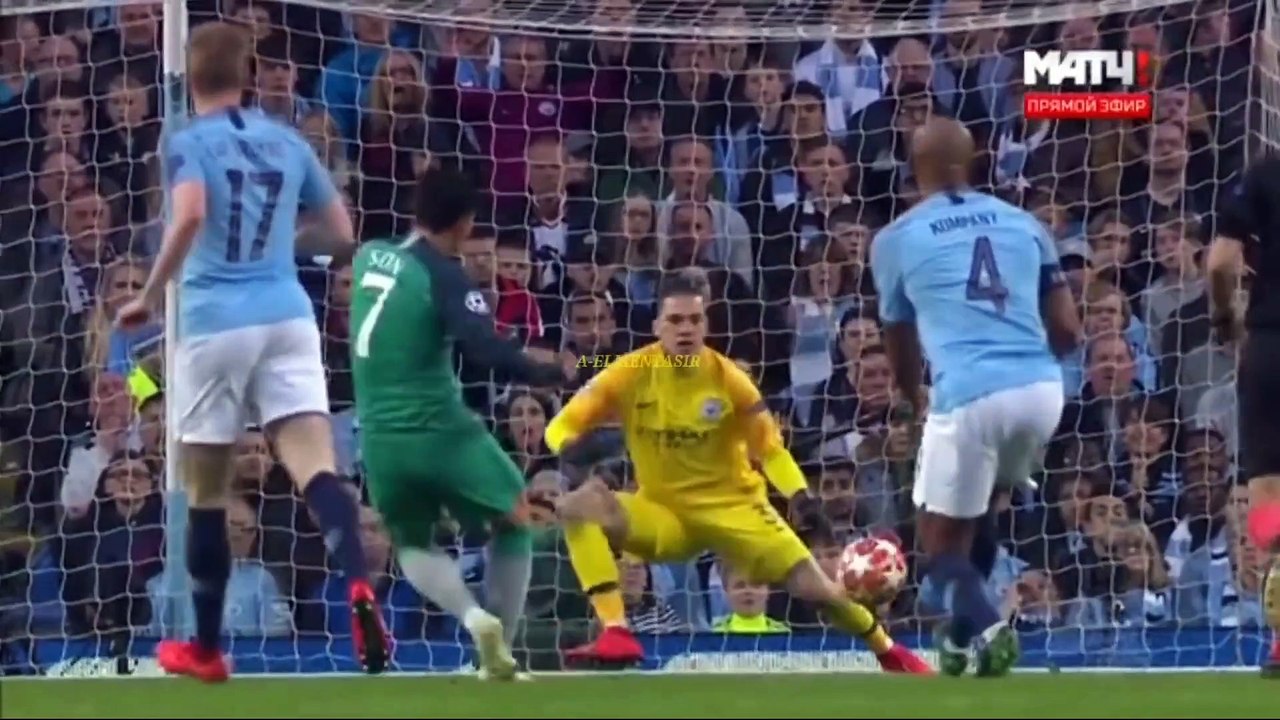 Manchester City vs Tottenham in the crazy match in the Champions League 2019
