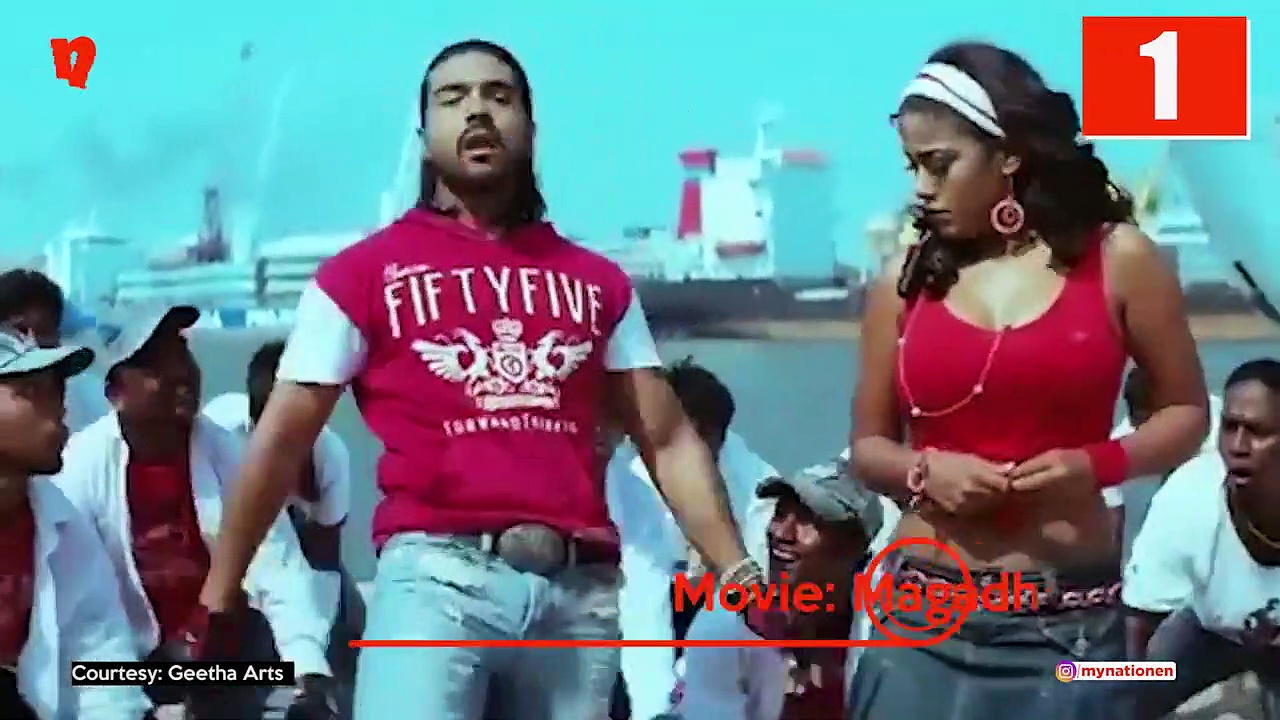 7 best dance moves by Mega Power Star Ram Charan