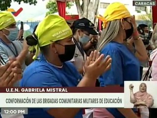 Inicia la conformación de las Bricomiles en 21 mil escuelas del país