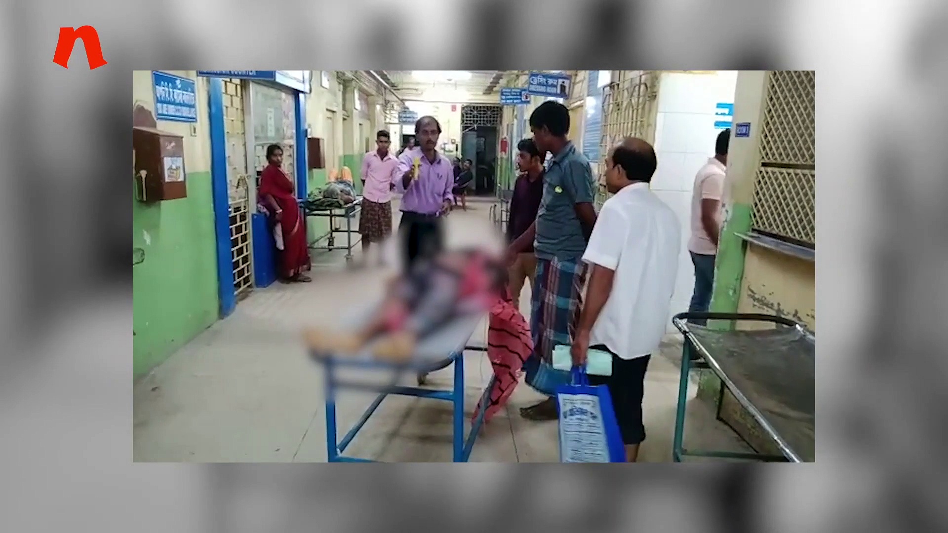 'TMC' men attack BJP leader in Bengal with knives