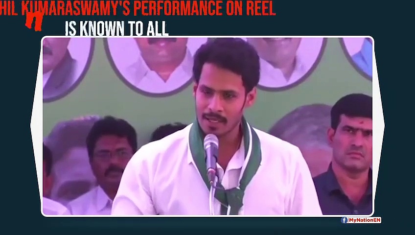 Nikhil Kumaraswamy in Mandya: 'I entered politics not for selfish needs'