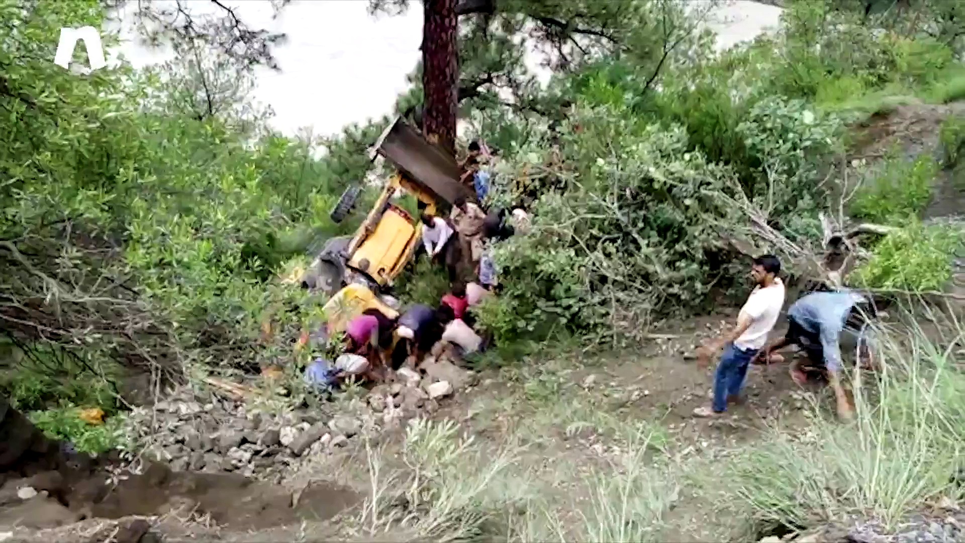 JCB accident: 8 labourers injured as machine rolls down into gorge in Ramban