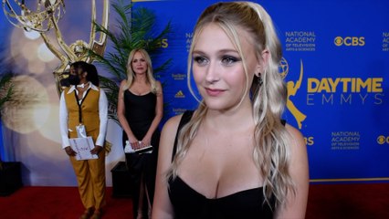 Alyvia Alyn Lind Interview 49th Annual Daytime Emmy Awards Red Carpet