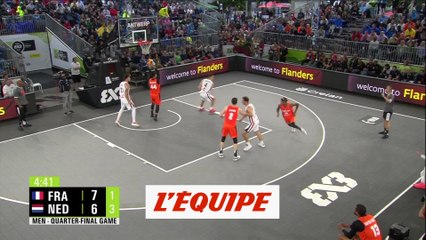 Le résumé de France - Pays-Bas - Basket 3x3 - CM (H)