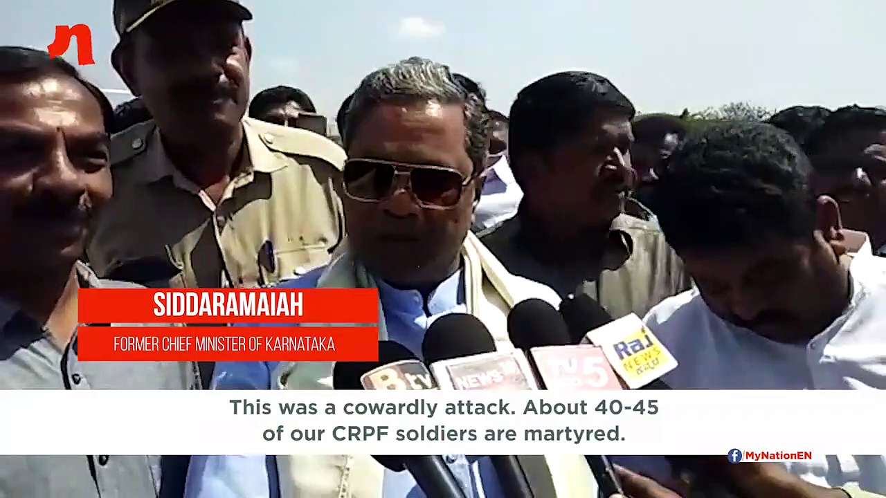 Pulwama massacre: Southern netas condemn cowardly terror attack