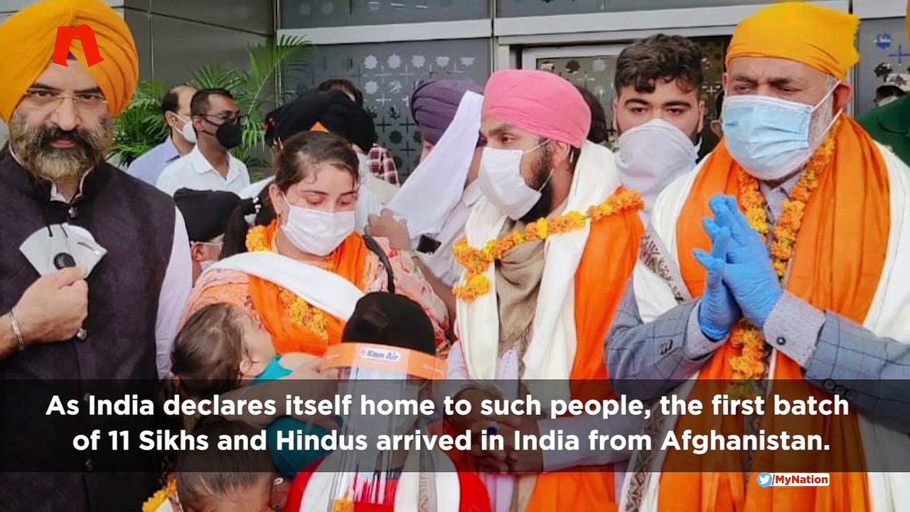 India welcomes persecuted Sikhs and Hindus from Afghanistan