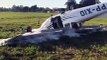 Queda de avião em Arapongas deixa um morto e dois feridos; Vídeo